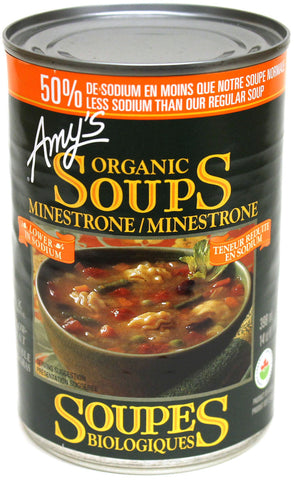 Amy's Organic Soups - Low Sodium Minestrone