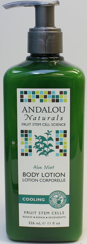 Andalou Naturals Cooling Body Lotion - Aloe Mint