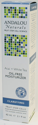 Andalou Naturals Acai + White Tea Oil-Free Moisturizer Clarifying