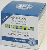 Andalou Naturals Clear Overnight Recovery Cream - Clarifying