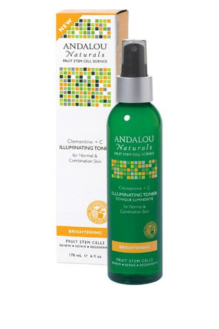 Andalou Naturals Clementine + C Illuminating Toner for Normal & Combination Skin
